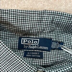 Polo Ralph Lauren‎ Gingham Check Button Down Long Sleeve Shirt XL